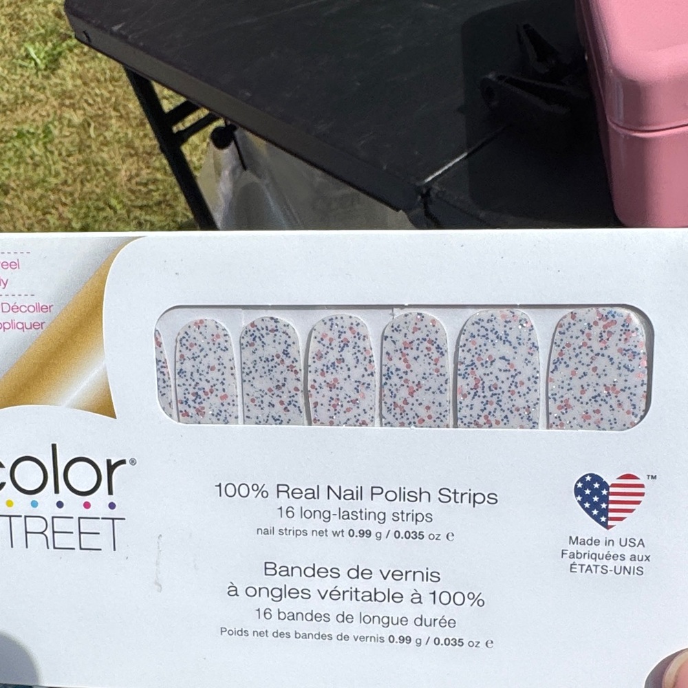 Color Street Celebration Confetti Nail Strips Fairy Tale